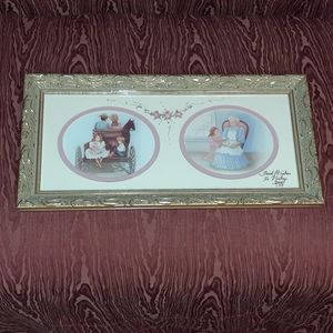 ANN TAYLOR framed ARTWORK